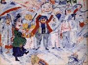 James Ensor Carnival in Flanders Sweden oil painting reproduction